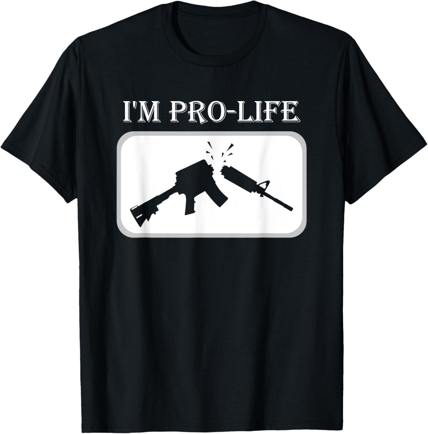 Im Pro Life Anti Gun Violence Tshirt Stop Gun Violence