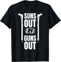 Suns Out Guns Out Spearfishing T Shirt Spearfish Tee
