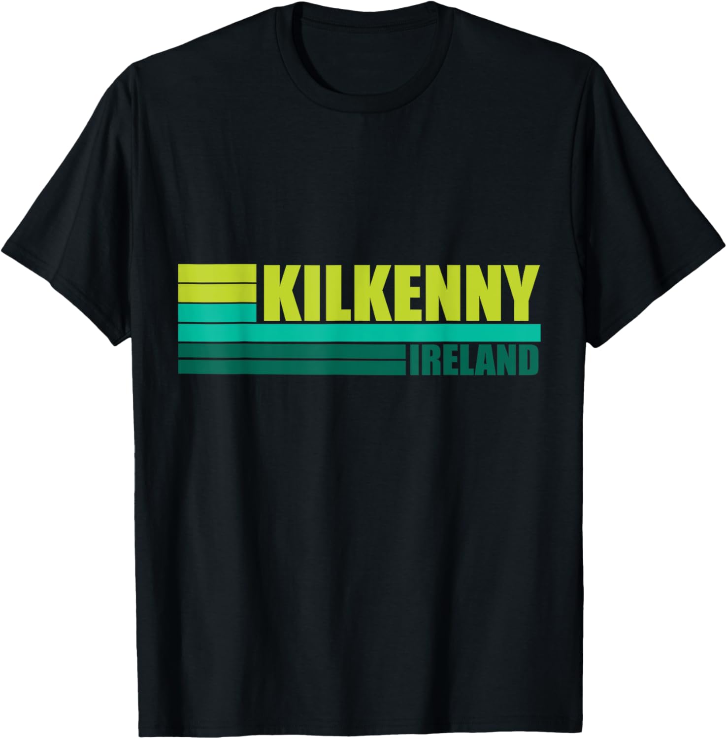Green Retro Kilkenny City Village Tourist Places Ireland UK
