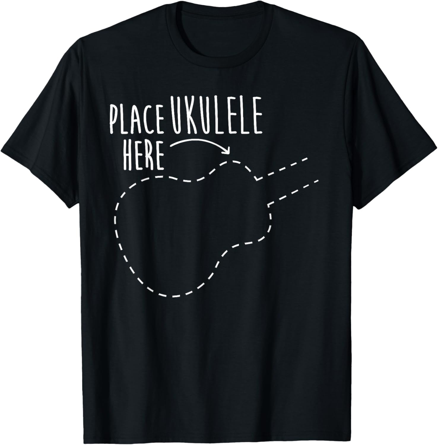 Ukulele Player Place Ukulele Here Funny Ukulele