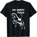 My Happy Place Horseback Riding Lover Equestrian Gifts Horse