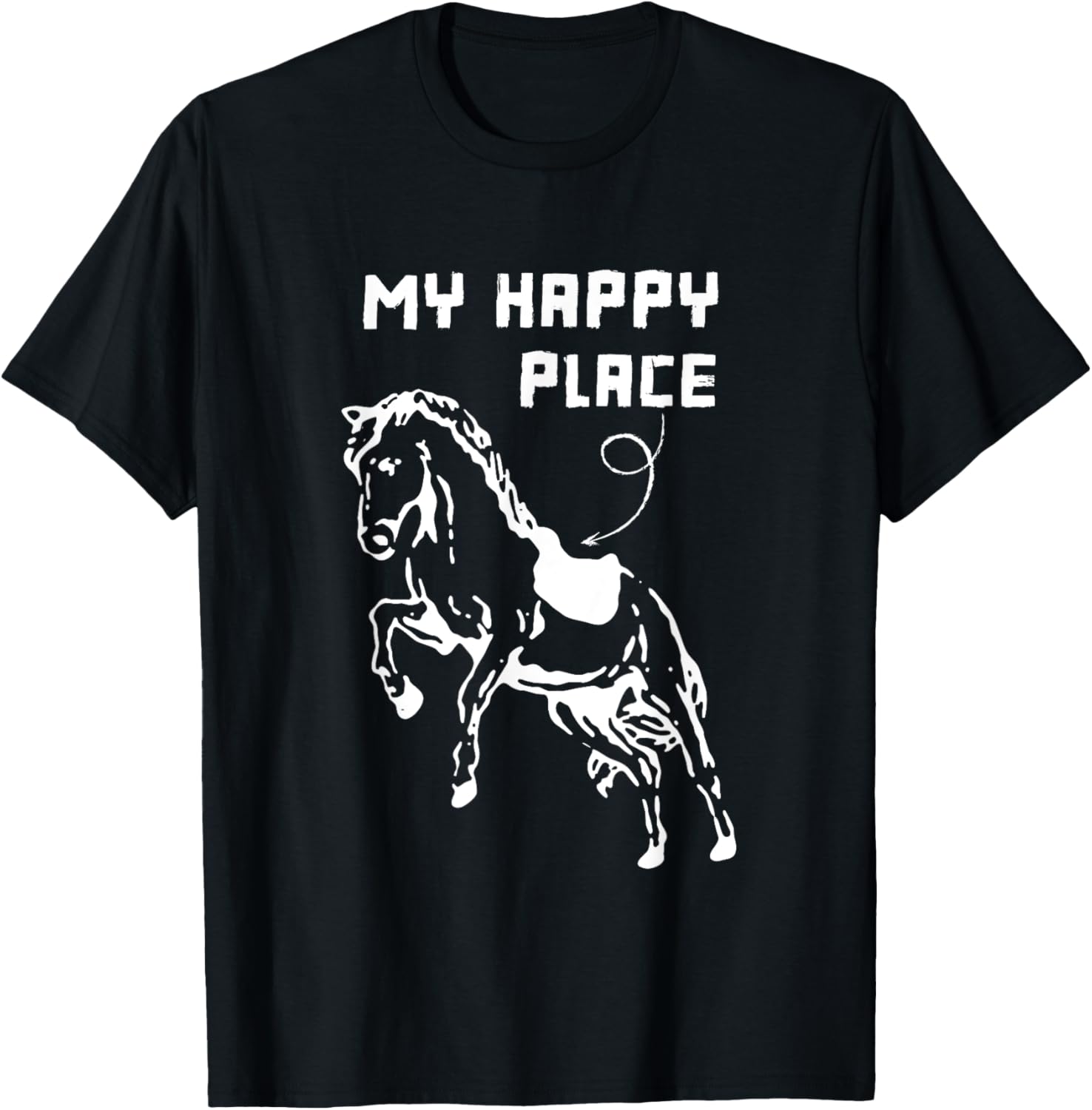 My Happy Place Horseback Riding Lover Equestrian Gifts Horse