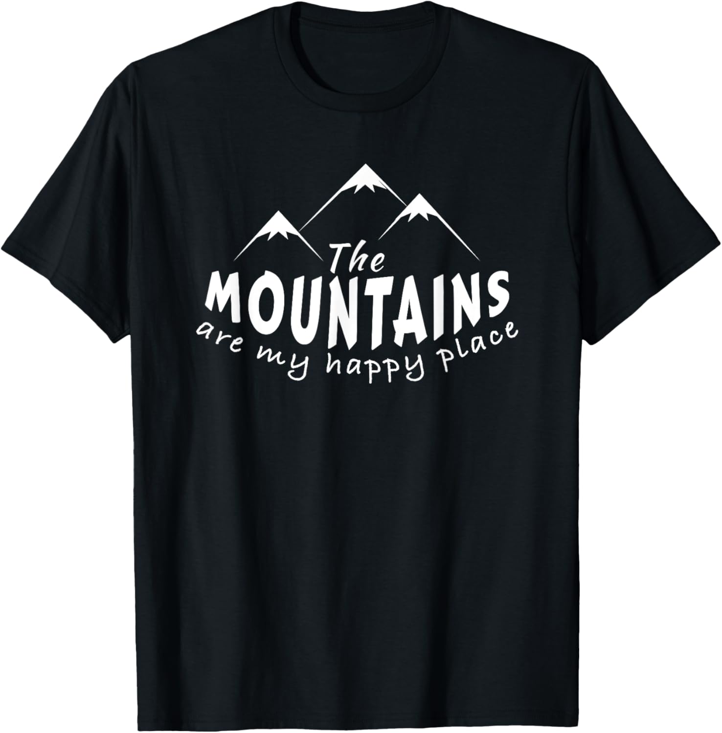 Mountains Are My Happy Place T-Shirt