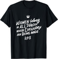 Women Belong In All Places T Shirt Ruth Bader Ginsburg RBG