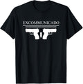 Excommunicado T Shirt Novelty P30L Pistol Gun Gift