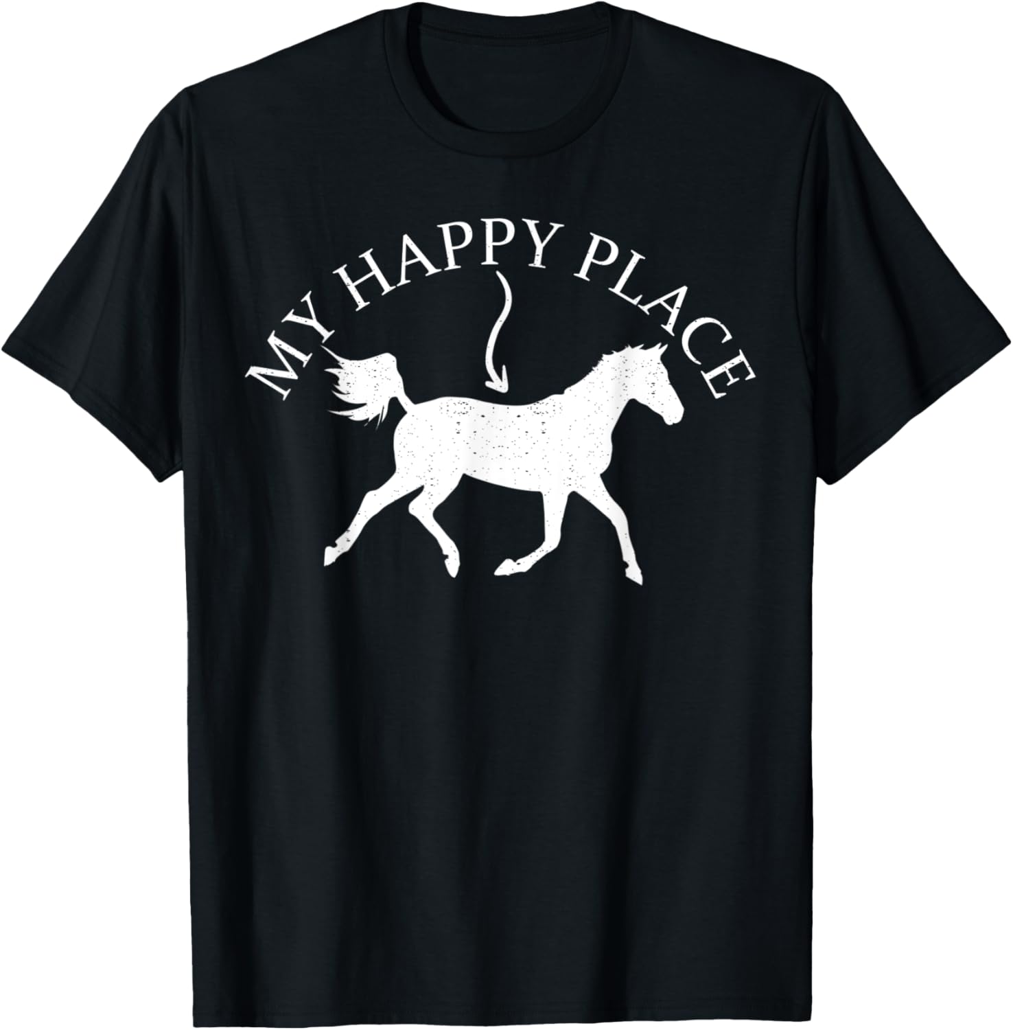 Funny Horseback Riding Horses Riders My Happy Place Horse