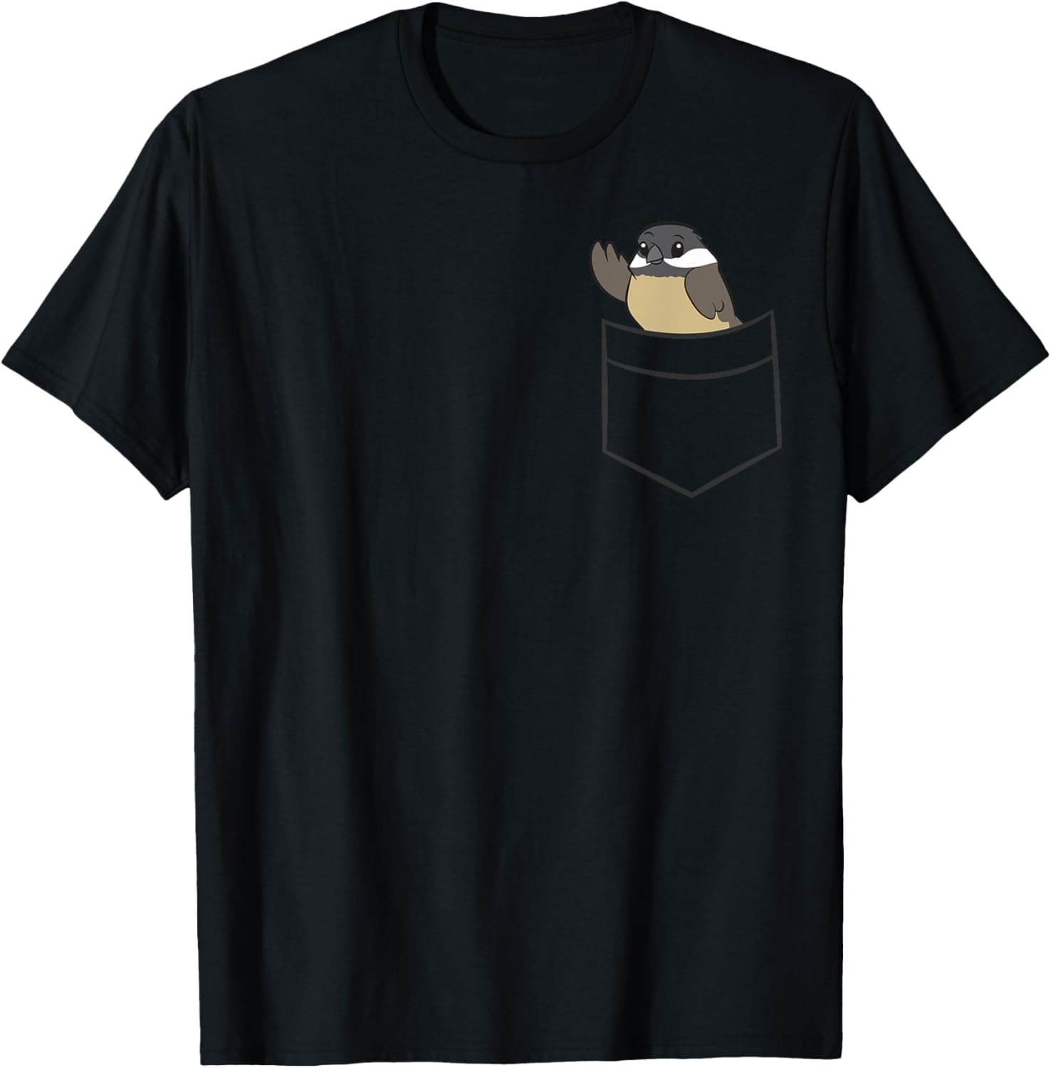 Chickadee In Pocket Cute Pocket Chickadee