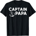 Captain Papa Boat Owner Family Fathers Day Dad