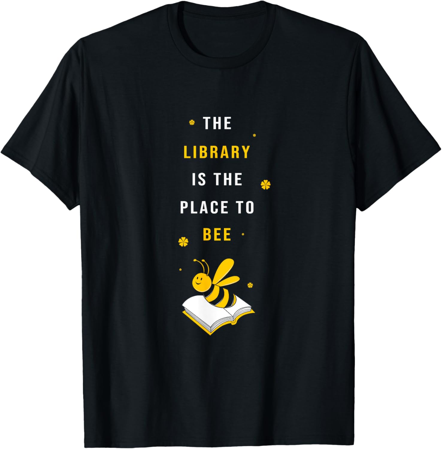 Funny School Librarian Library Is The Place To Bee Cute Bee