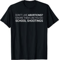 Dont Like Abortions Ignore Them Like School Shootings
