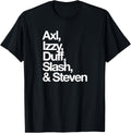 Famous First Names Axl Izzy Duff Slash Steven