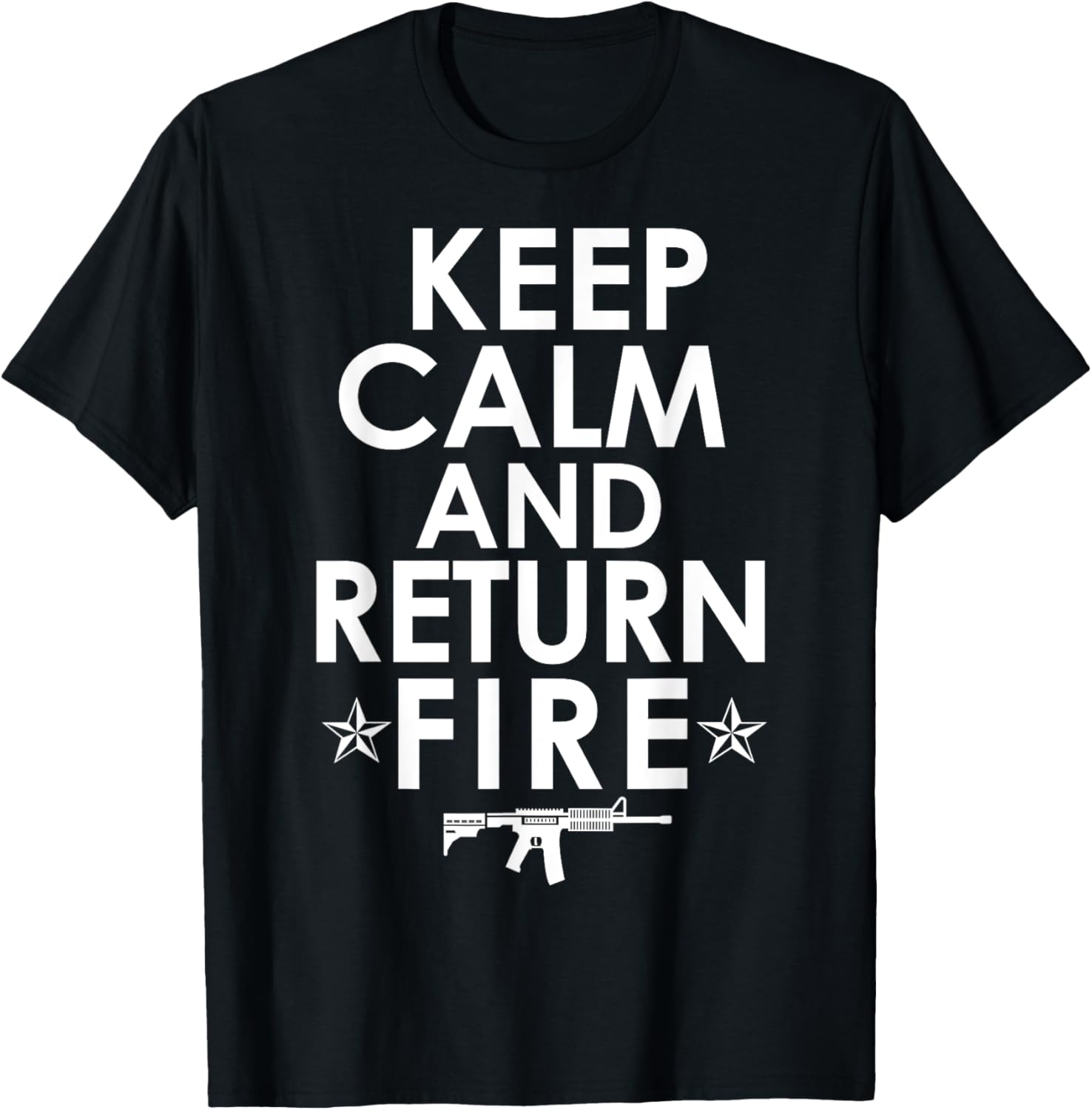 Keep Calm Return Fire Gun Rights Pro 2Nd Amendment