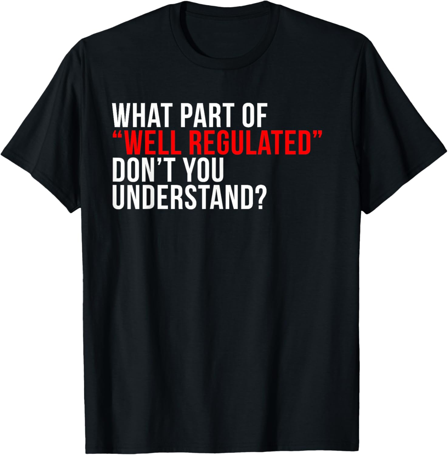 Anti Gun T Shirt 2Nd Amendment Quote Gun Control Reform Law