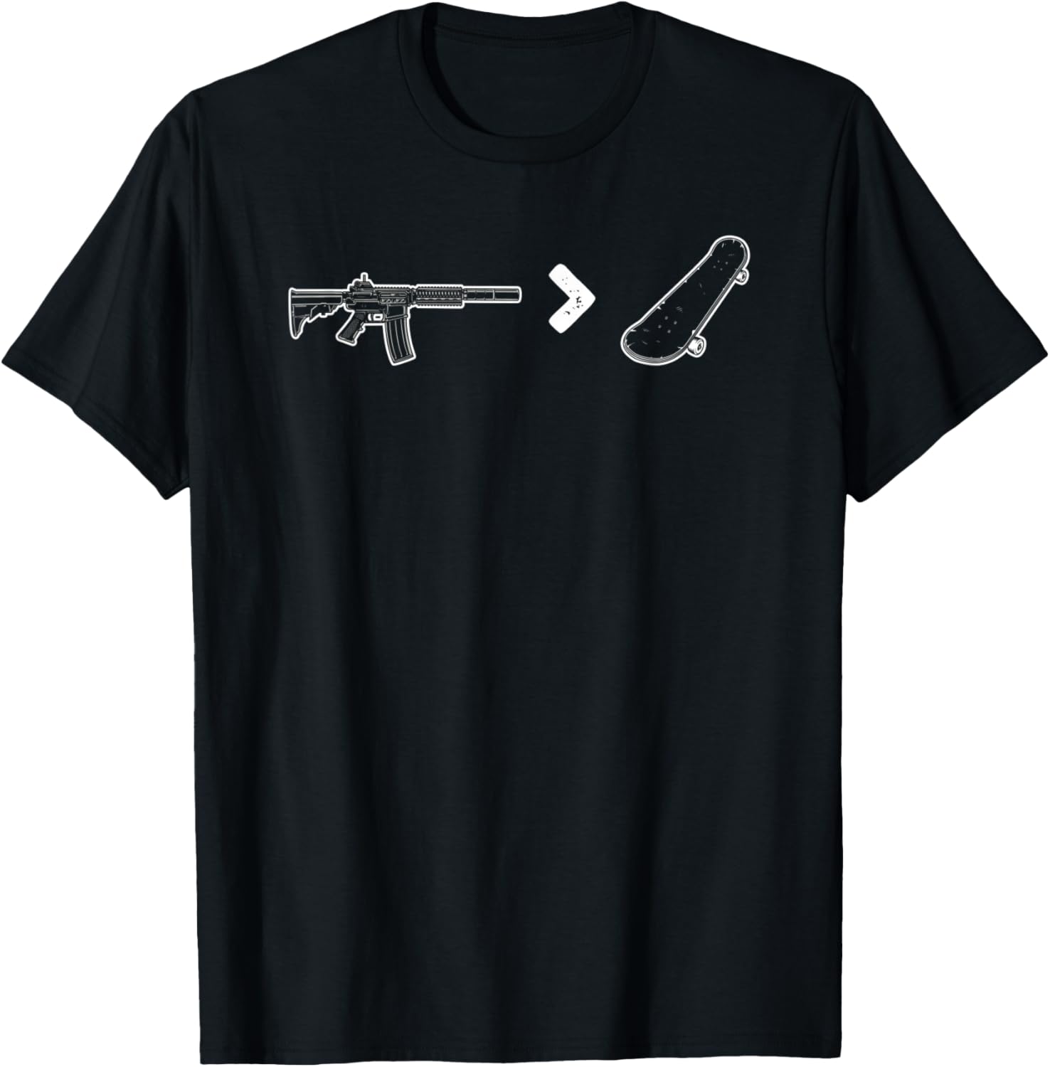 Ar15 Skateboard Guns Lover