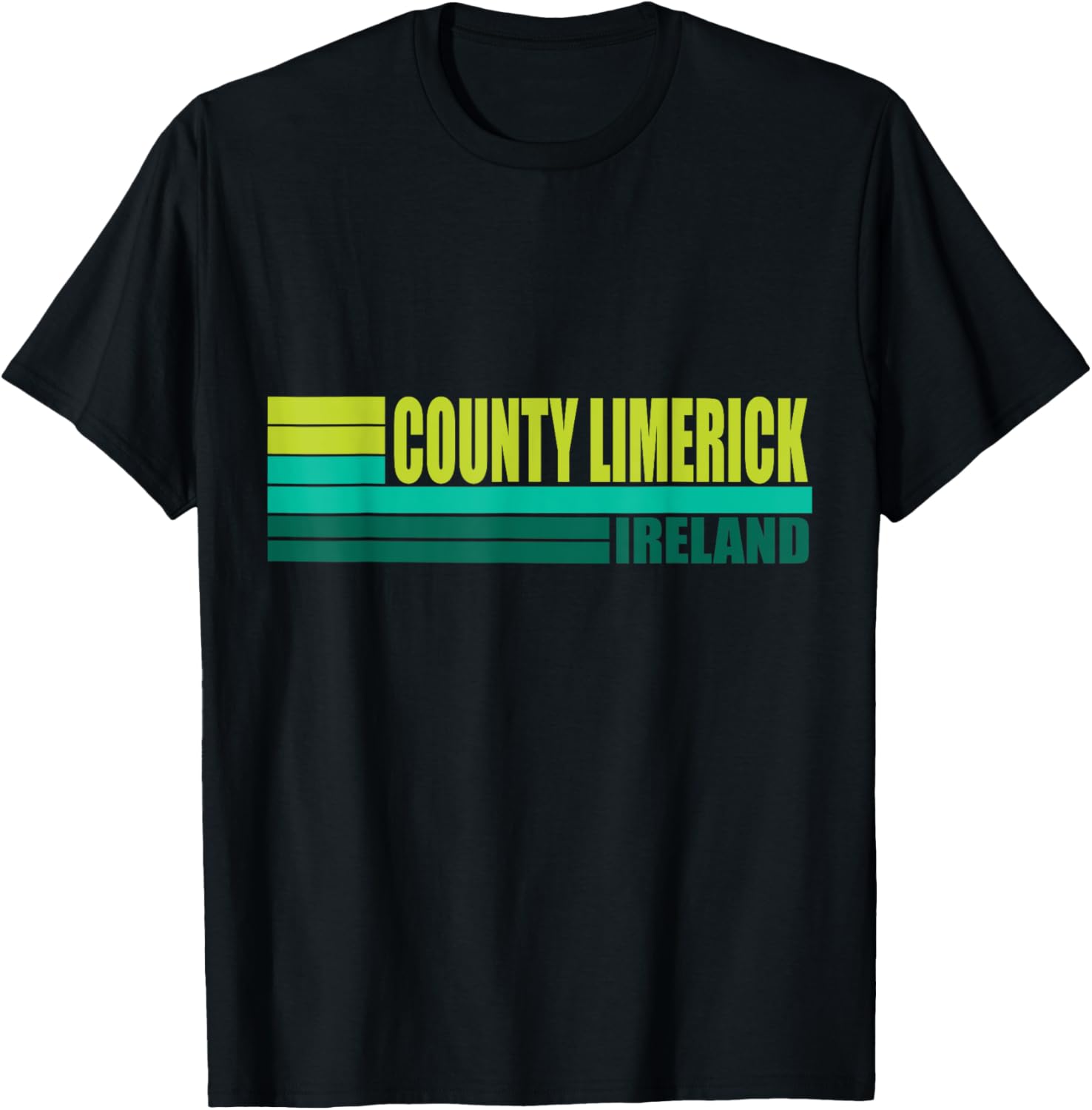 Green Retro County Limerick Tourist Places City Ireland UK