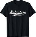 Distressed Script Michael Salvatore Prospect Baseball Fan