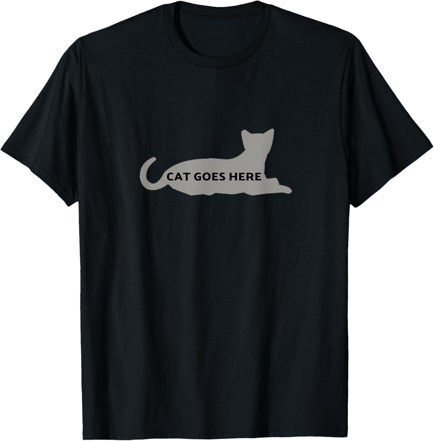 Place Cat Here - Cat Goes Here T-shirt for Men Women Kids