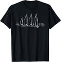 New Sailboats On Open Water Nautical Sailing Boating
