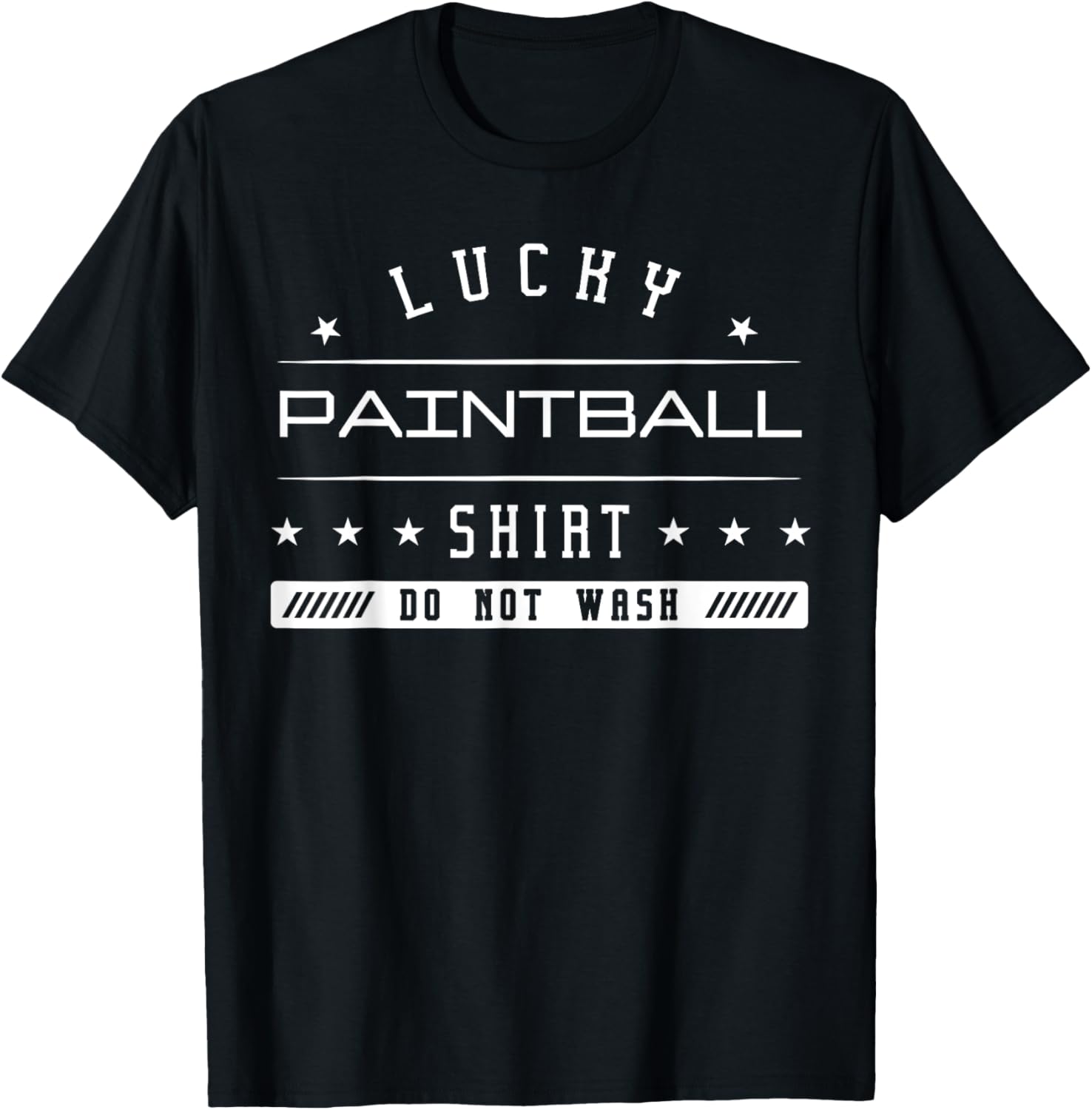 Lucky Paintball Shirt Paint Shooting Paintballer Air Gun