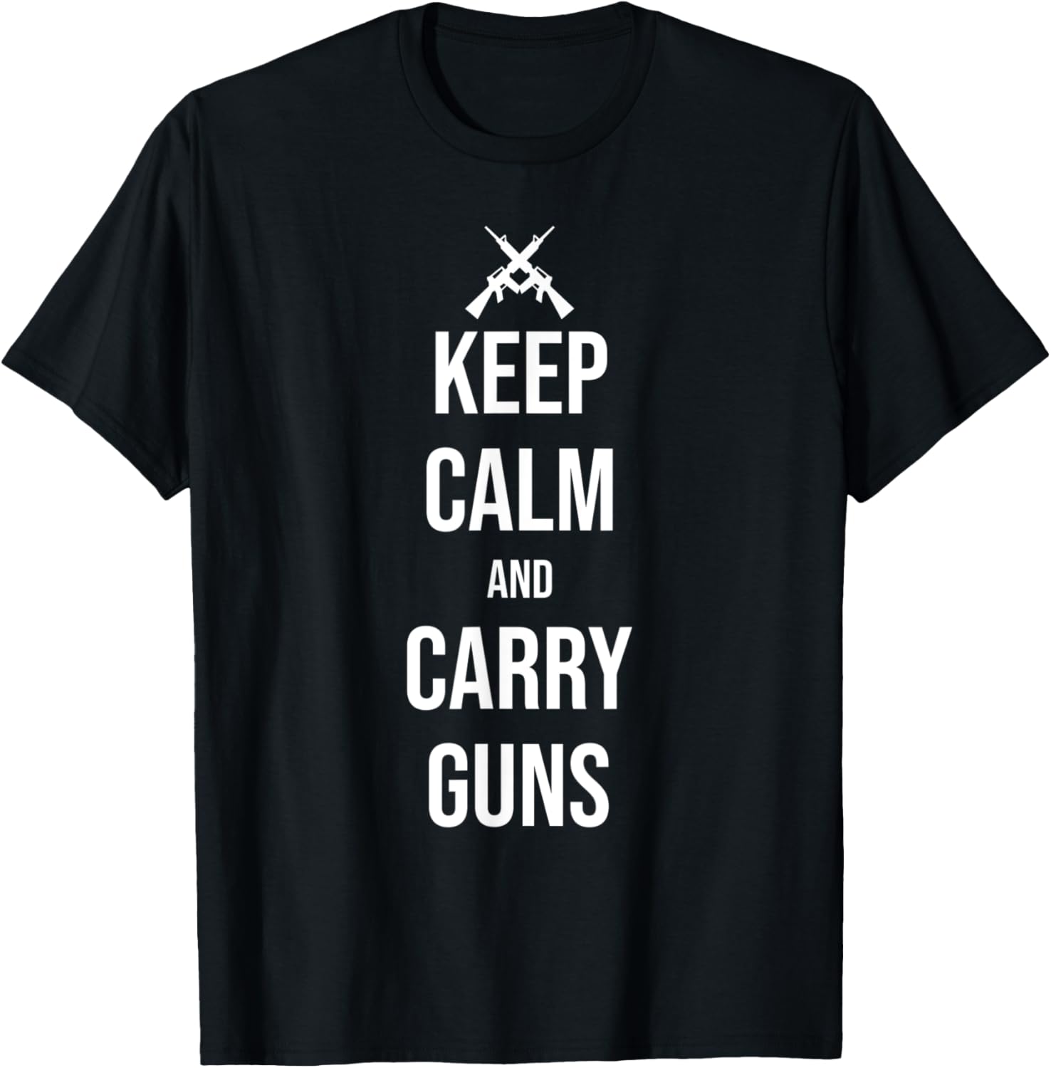 2Nd Amendment Military Keep Calm And Carry Guns