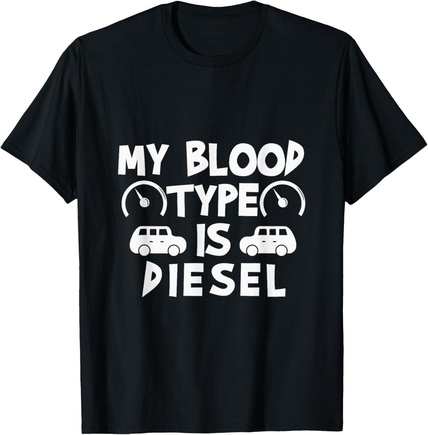 My Blood Type Is Diesel Car Fan Mechanic