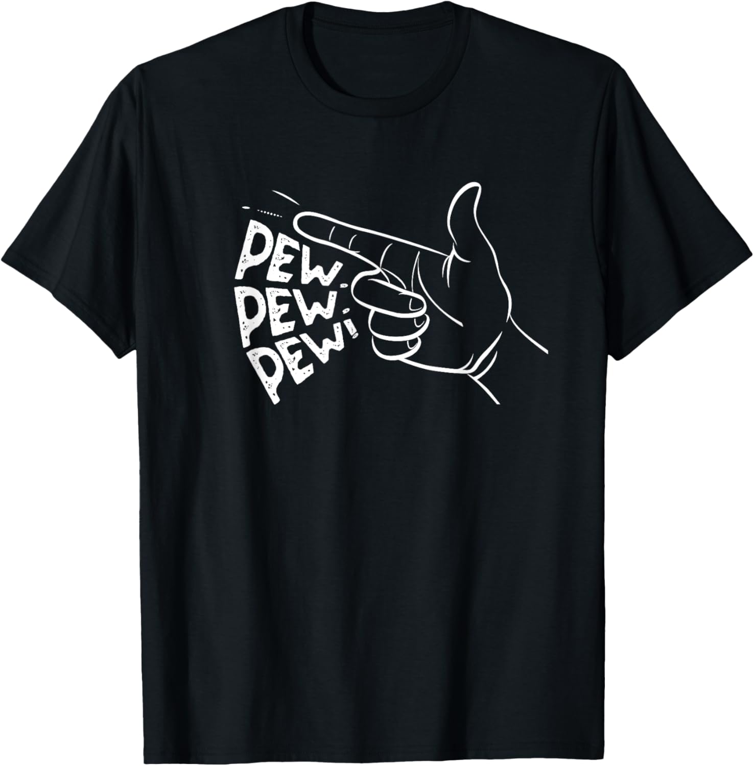 Funny Pew Pretend Hand Gun Noise