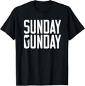 Sunday Gunday Handgun Shooting Pistol Firearms T Shirt