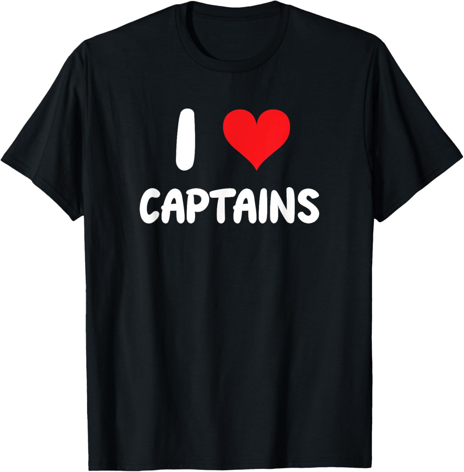 I Love Captains Heart Yacht Sailing Sail Boat