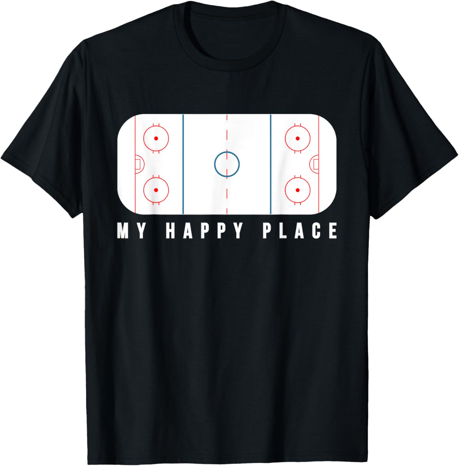 My Happy Place Hockey Ice Hockey Playing Field
