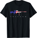 Sniper Rifle 6 5 308 American Flag Responsible Gun Owners