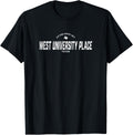West University Place Texas TX Vintage Athletic Sports Logo