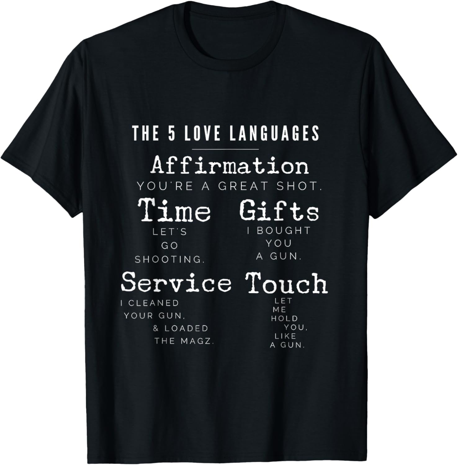 5 Love Languages Of A Gun Lover