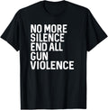 No More Silence Protest End All Gun Violence
