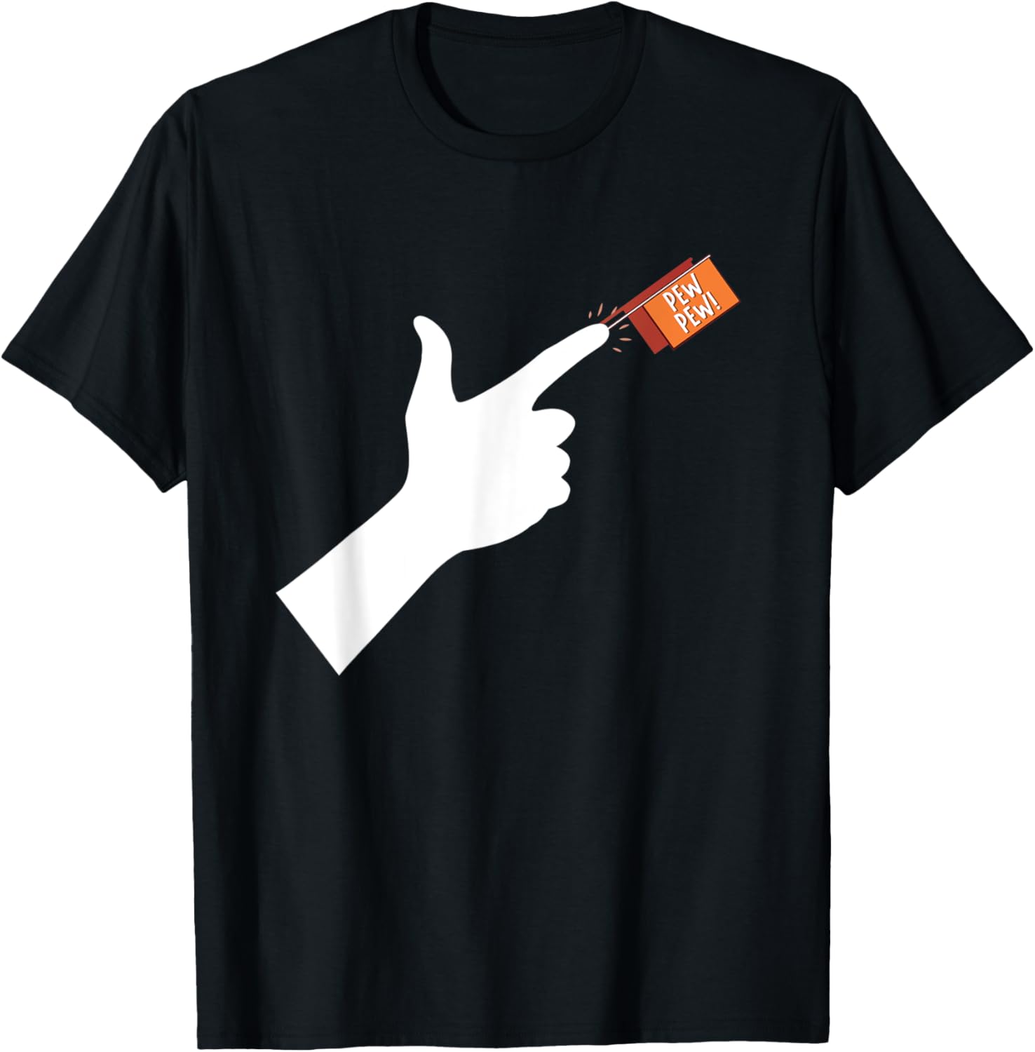 Funny Pew Meme Finger Guns Laser Gun Sound