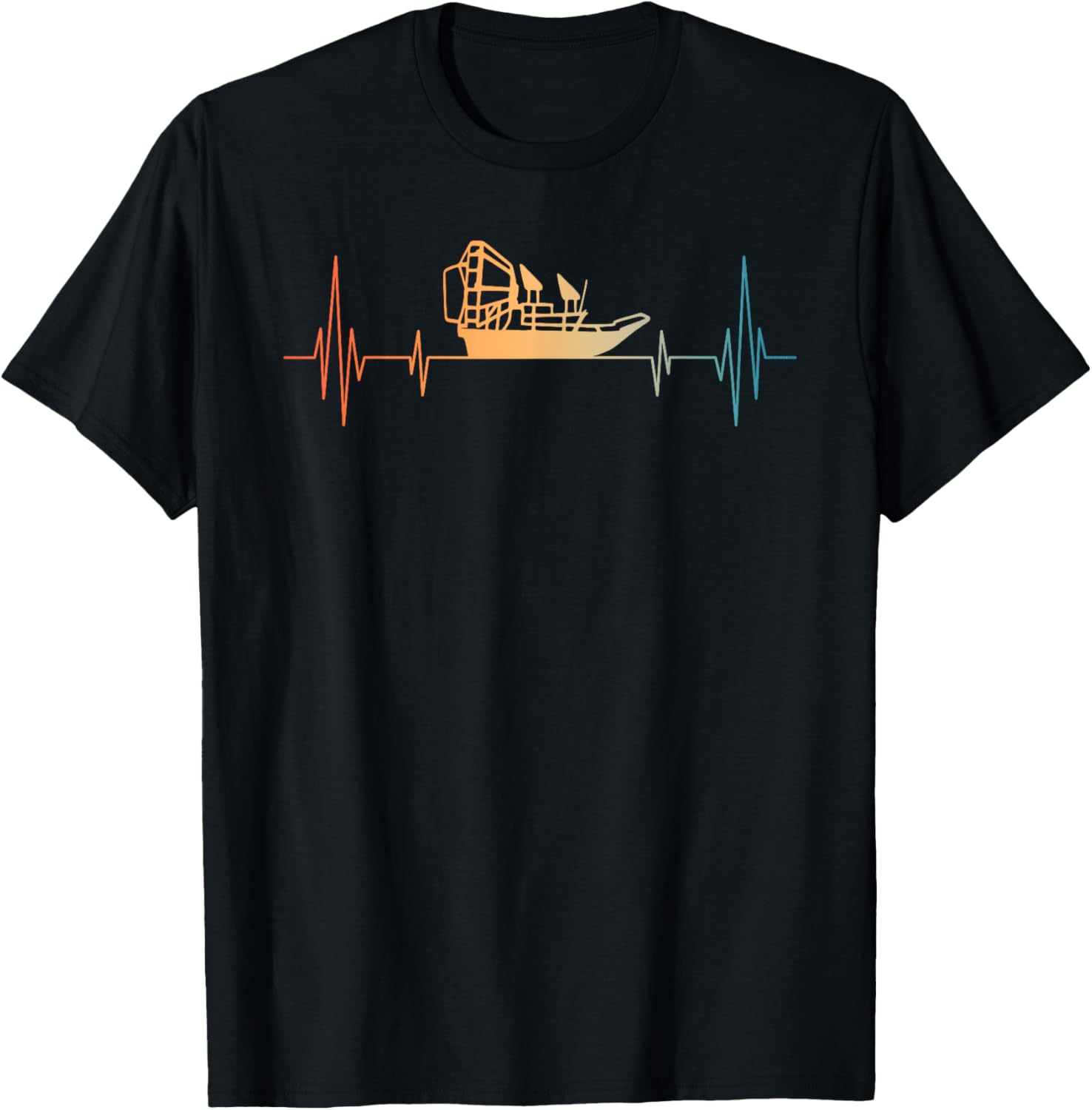 Funny Airboat Art Men Women Fanboat Lover Air