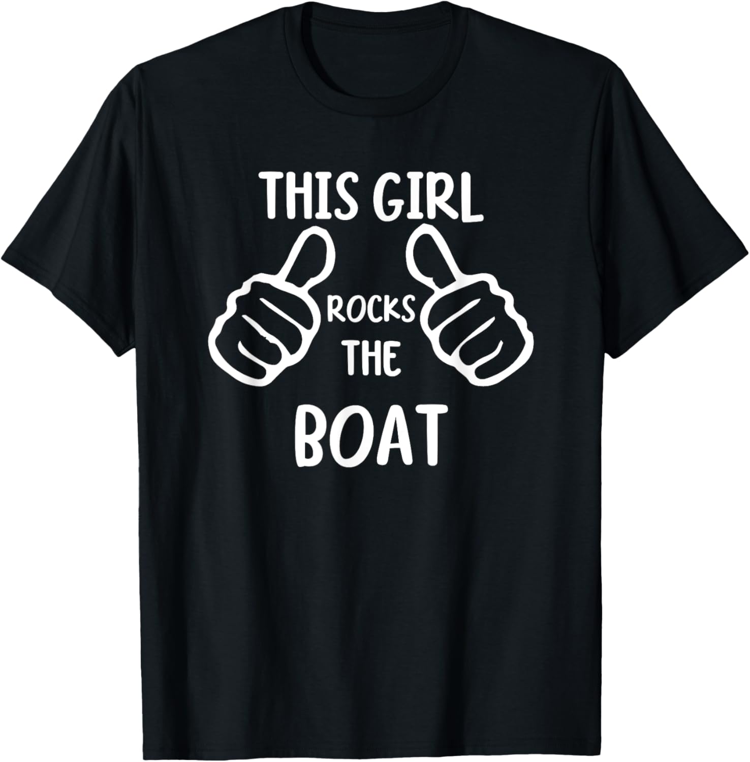 Funny Boat Rocker Girl Rocks Boat