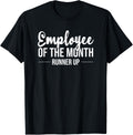 Employee Of The Month Runner Up Best Worker Second Place