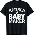 Cool Vasectomy For Men Dad Retired Baby Maker Humor