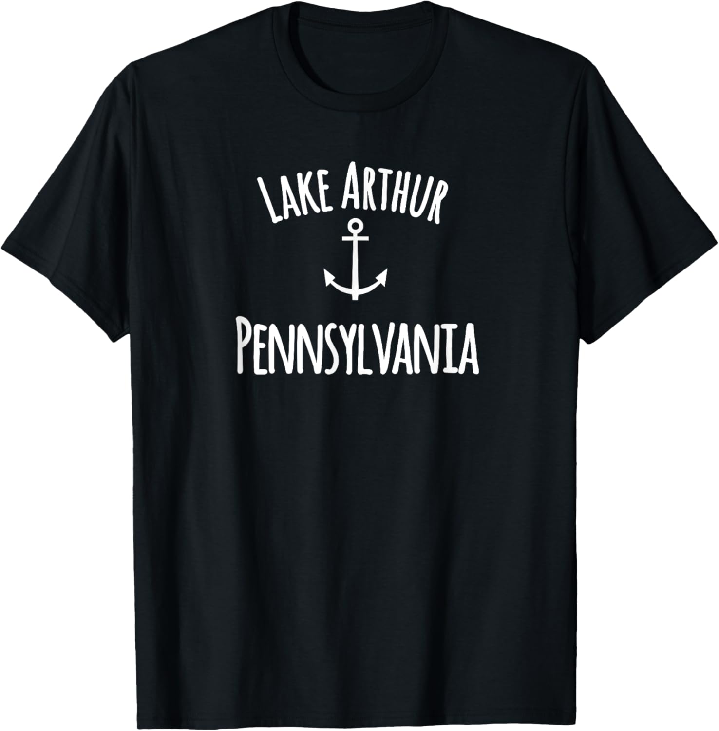 Lake Arthur Pennsylvania Boating Sailing Rustic Boat Anchor