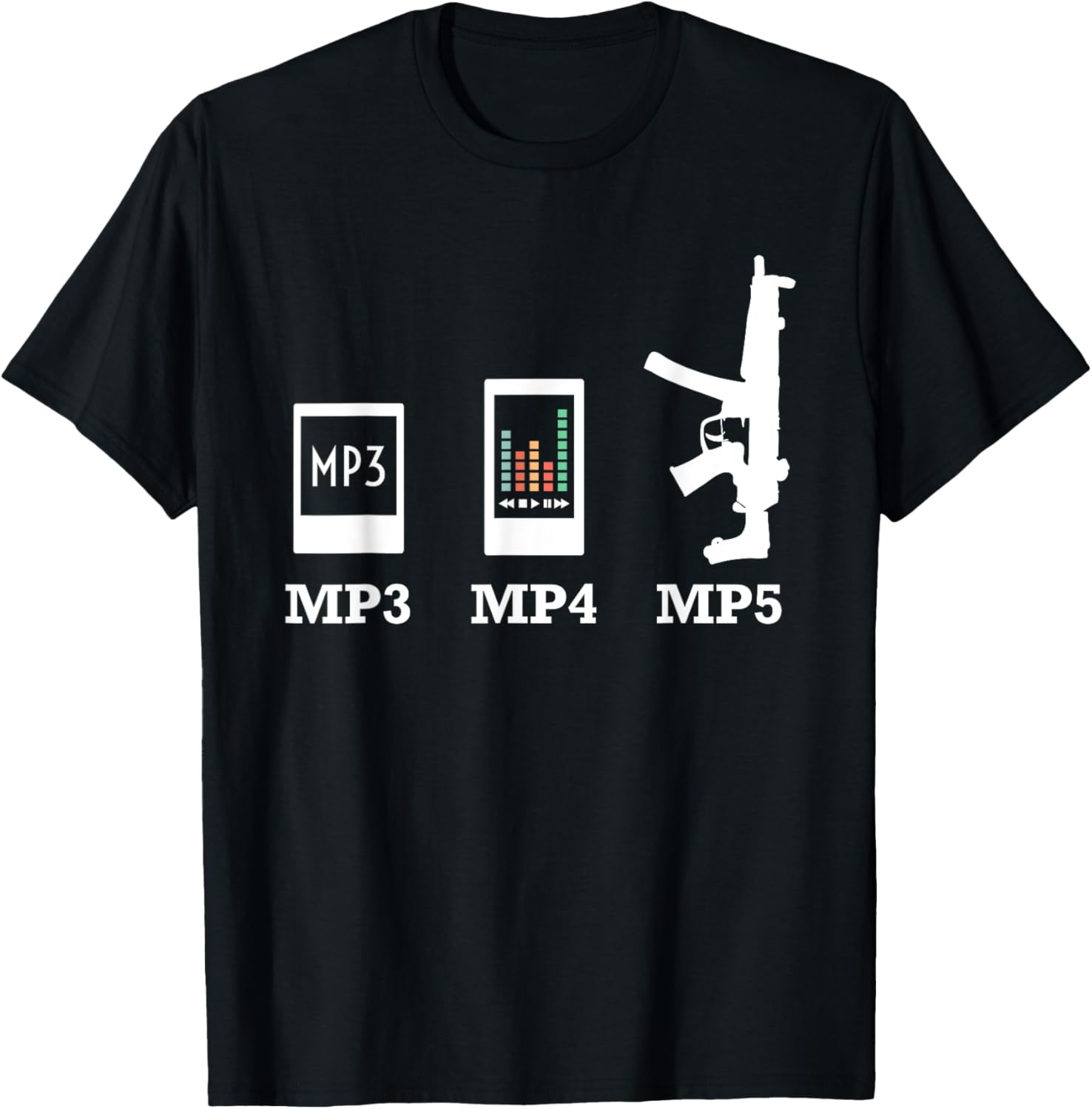 Mp3 Mp4 Mp5 Funny 2Nd Amendment Support Shirt