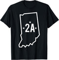 Indiana Second Amendment State 2A Gun Owner Rights Design