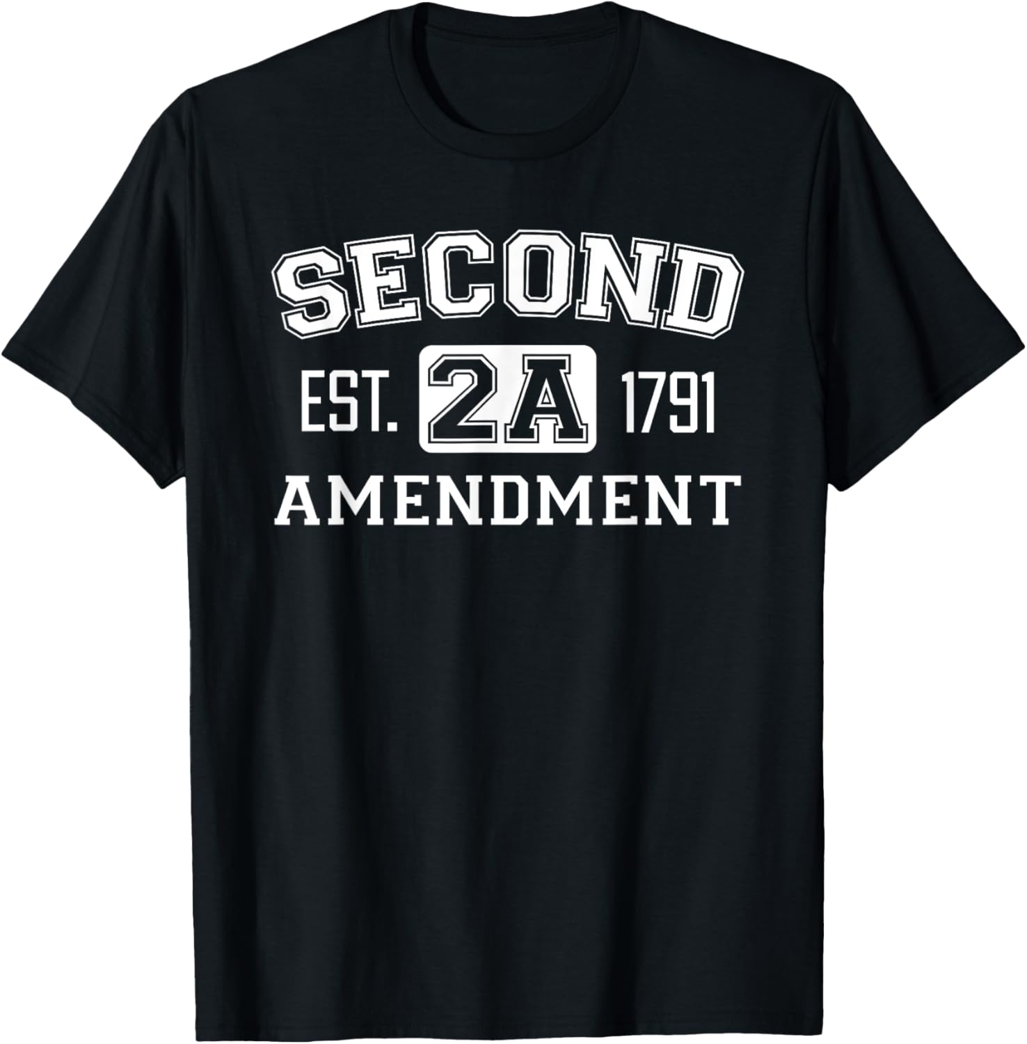 Second Amendment College University Style Funny Pro Guns