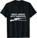 Stay Away From My Daughter Funny Gun T Shirt Dad