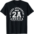 Second Amendment College Athletic Style Funny Pro Guns