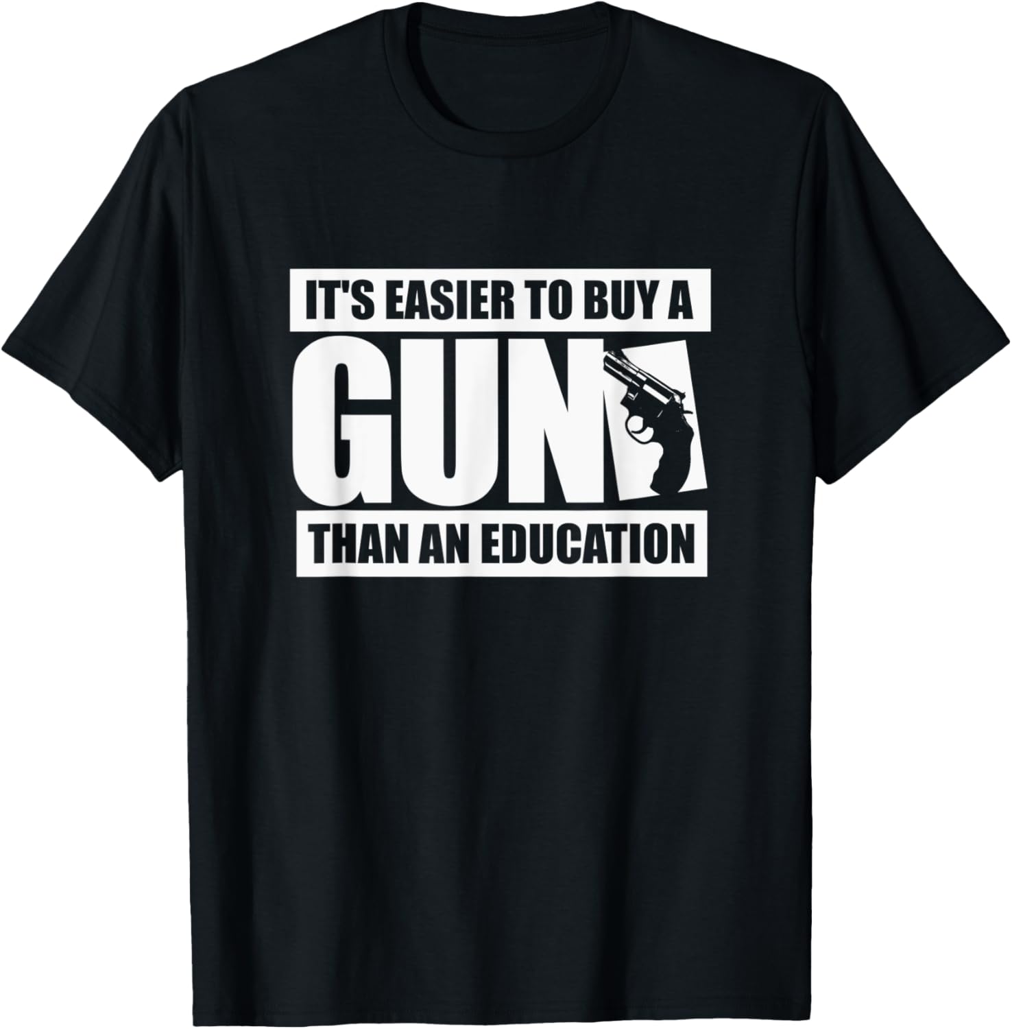 Easier To Buy A Gun Than An Education