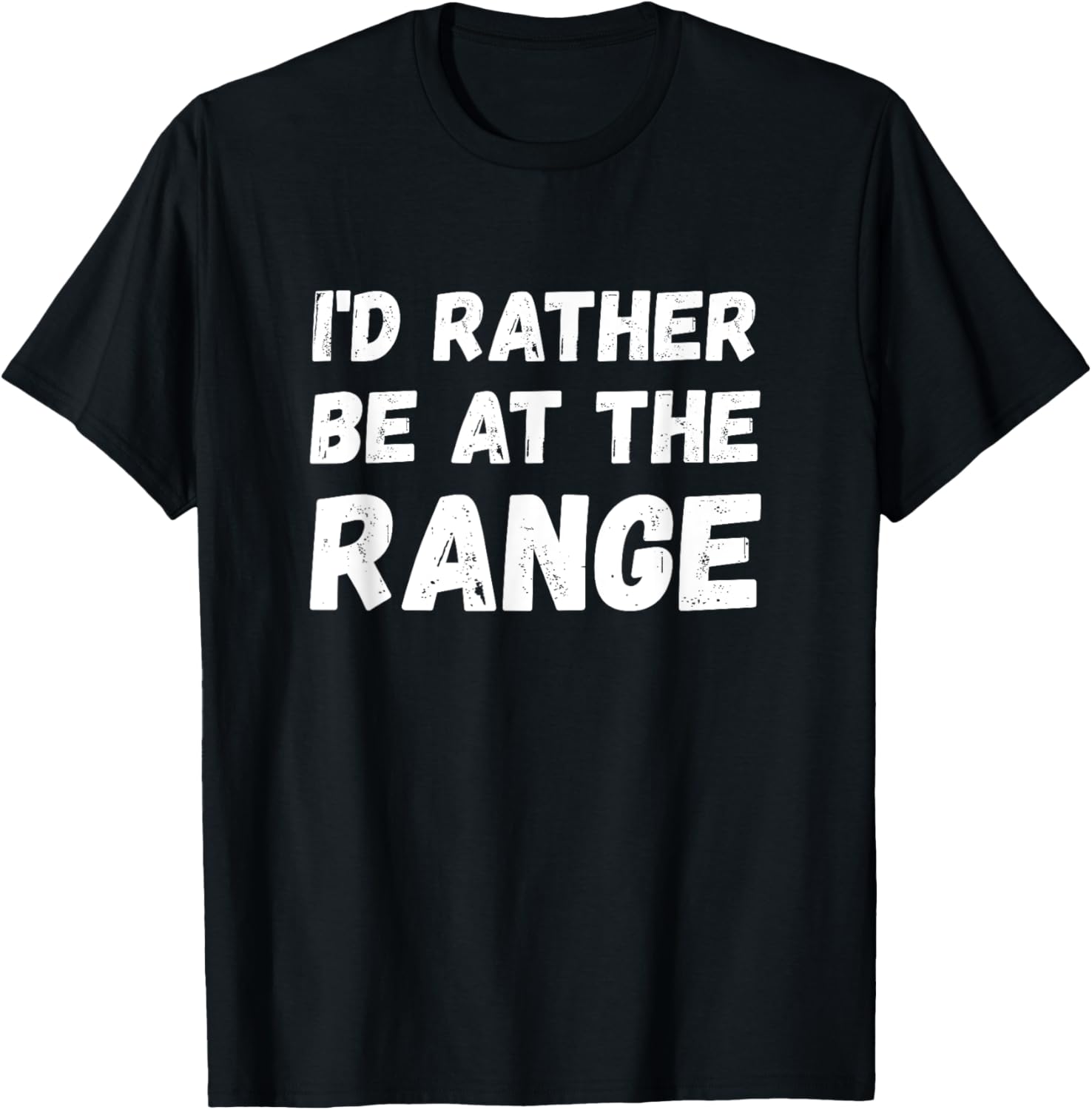 Id Rather Be At Range Funny Gun Owner