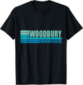 Blue Vintage Woodbury City Fun Real Place in Minnesota MN