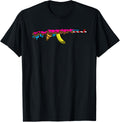 Ice Cream Ak Patriotism Us Veterans Gun Art