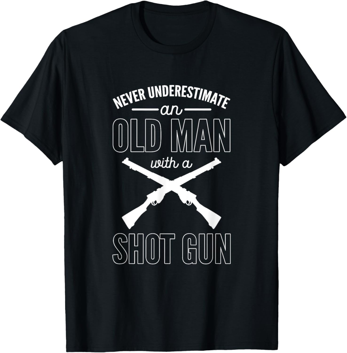 Never Underestimate An Old Man With Shot Gun Squirrel