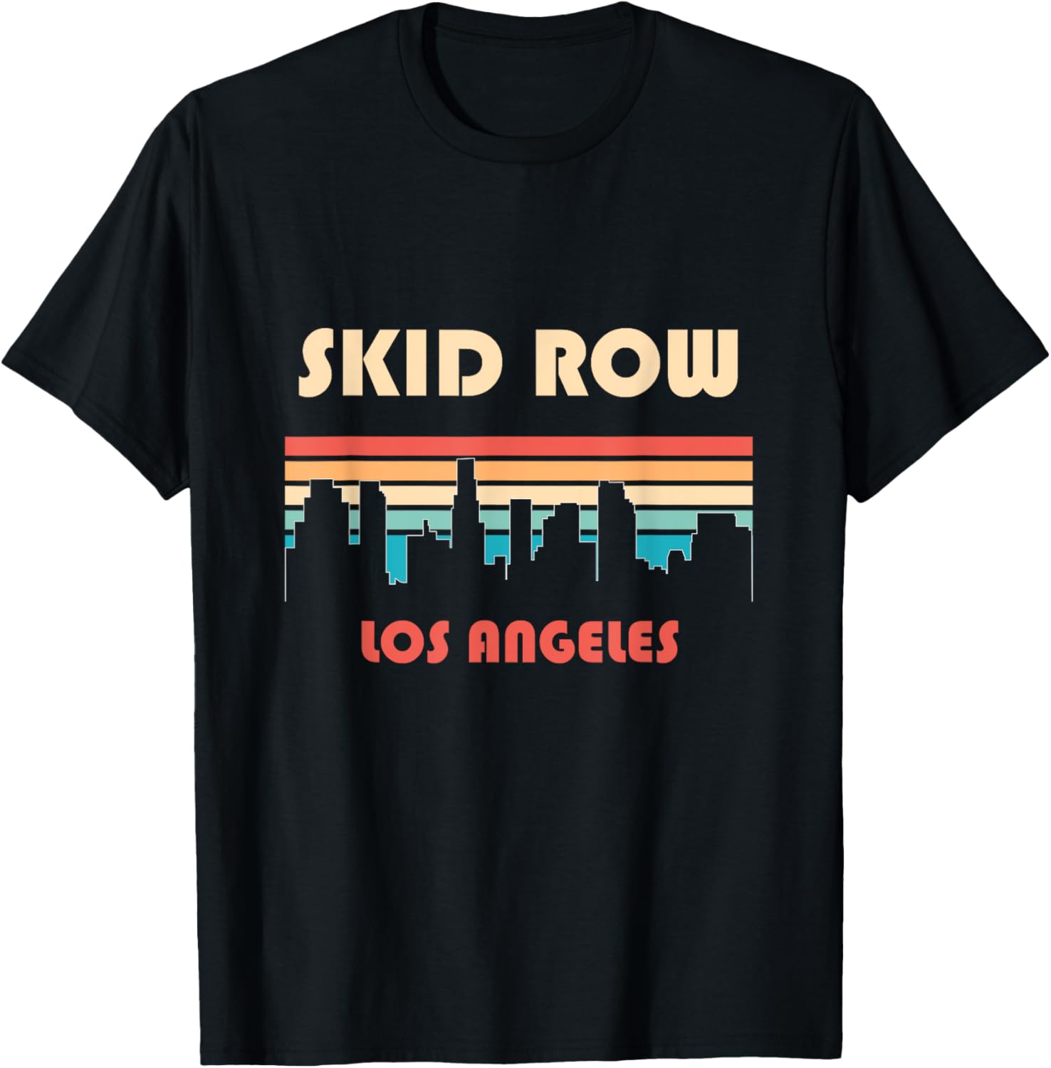 Skid Row Los Angeles California Retro Vintage